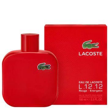 Lacoste L.12.12 Red Men Rouge 100ml Туалетная вода мужская LacosteL12 фото